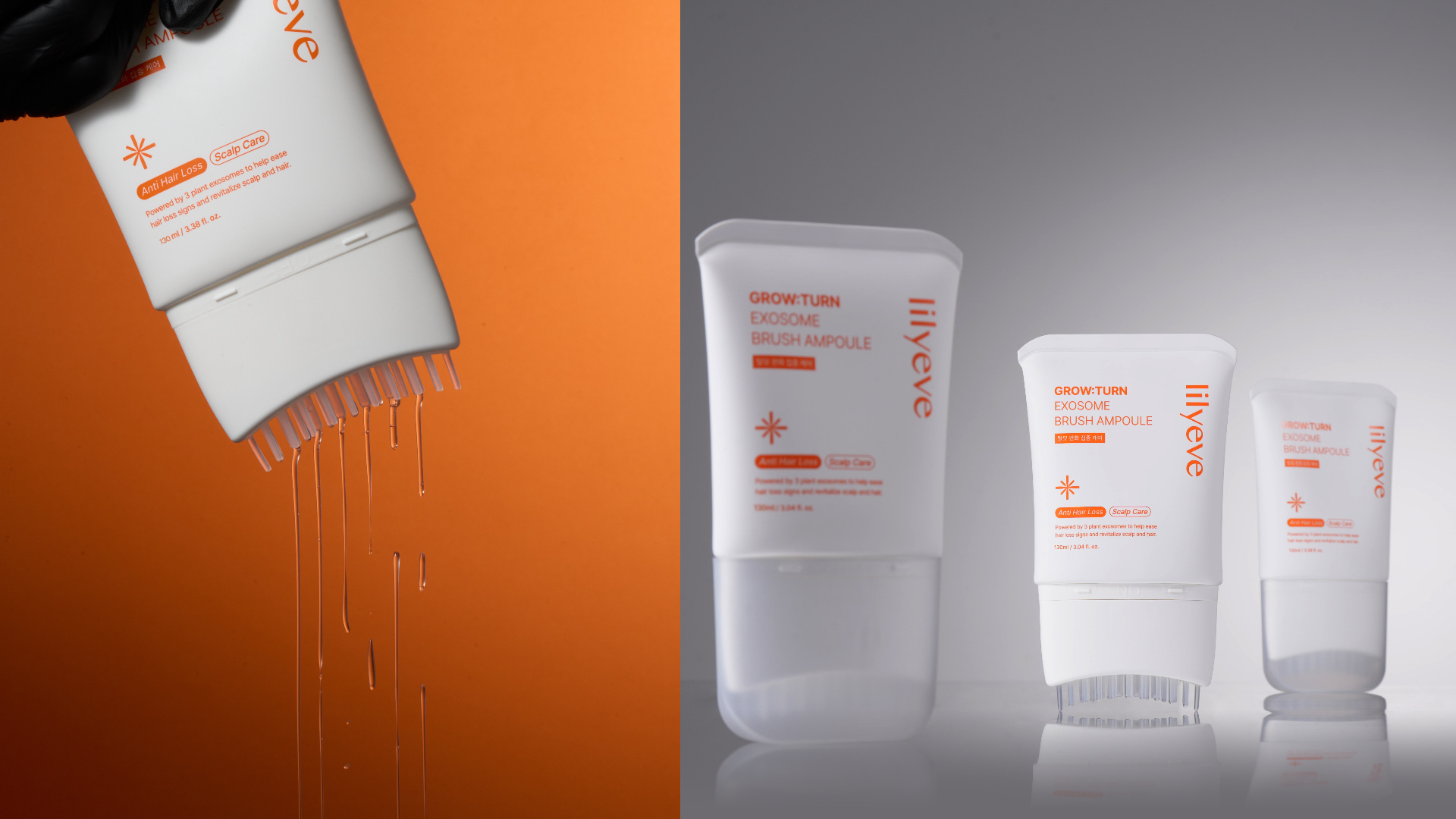 圖說： Lilyeve 3D蓬鬆洗髮梳200ml，建議售價659元／上市優惠價559元。結合洗髮與頭皮按摩概念，搭配特殊梳頭設計提升居家洗護體驗。圖片：品牌提供。    圖說： Lilyeve 3D蓬鬆洗髮露500ml，建議售價759元／上市優惠價599元。專為細軟髮及容易扁塌髮質設計，幫助維持髮絲輕盈蓬鬆感。圖片：品牌提供。
